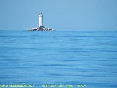 77-- Faro Scoglio della Meloria  - Lighthouse of rock of Meloria